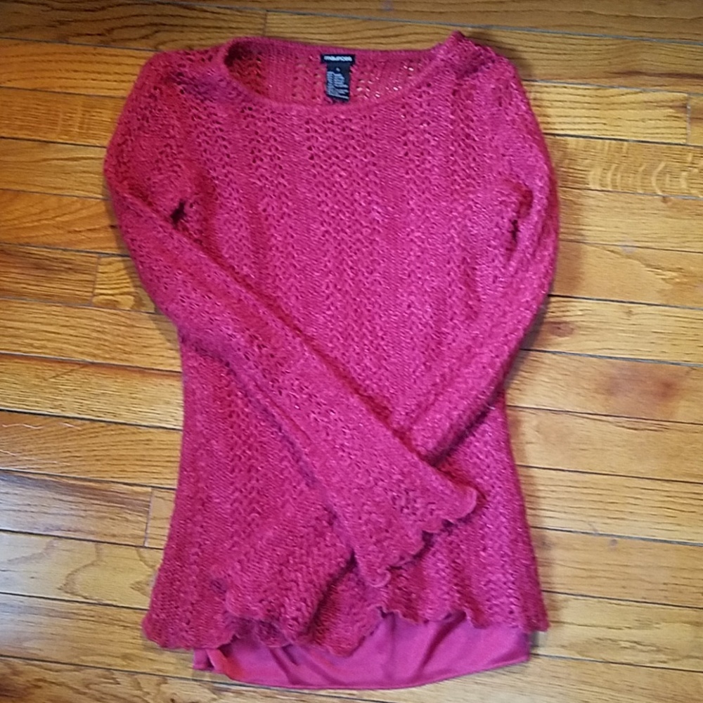 Red sweater